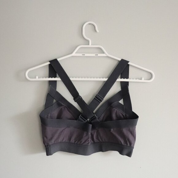 Community Aritzia Women's Sz M Rasa Activewear Stretch Mesh Sports Bra - Picture 2 of 10
